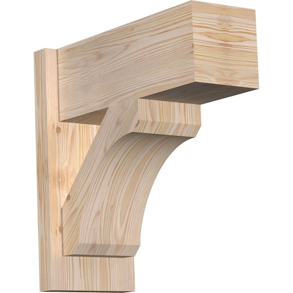 Ekena Millwork Legacy Block Smooth Outlooker, Douglas Fir, 7 1/2"W x 18"D x 18"H OUT08X18X18LEC05SDF - main